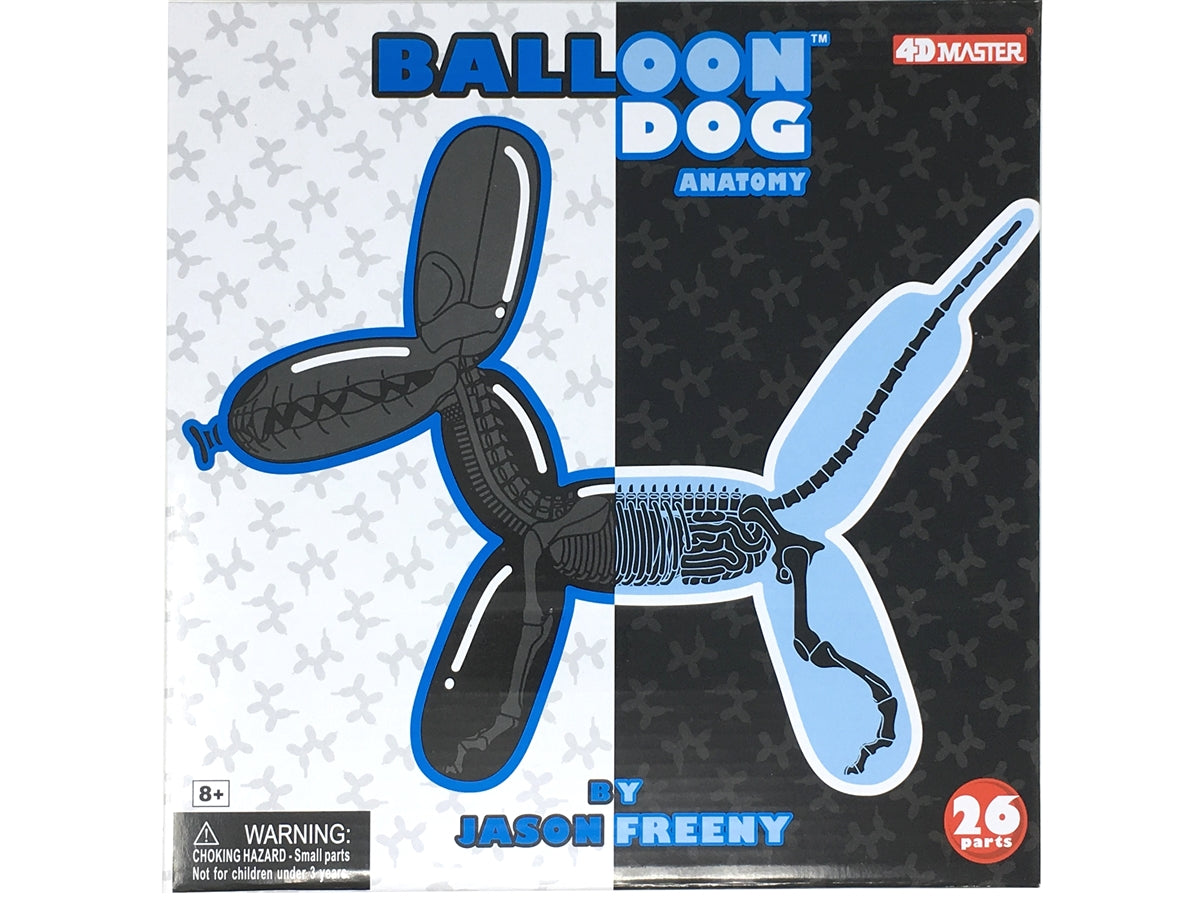 Jason Freeny × 4D Master – Balloon Dog Anatomy (Blue Edition)