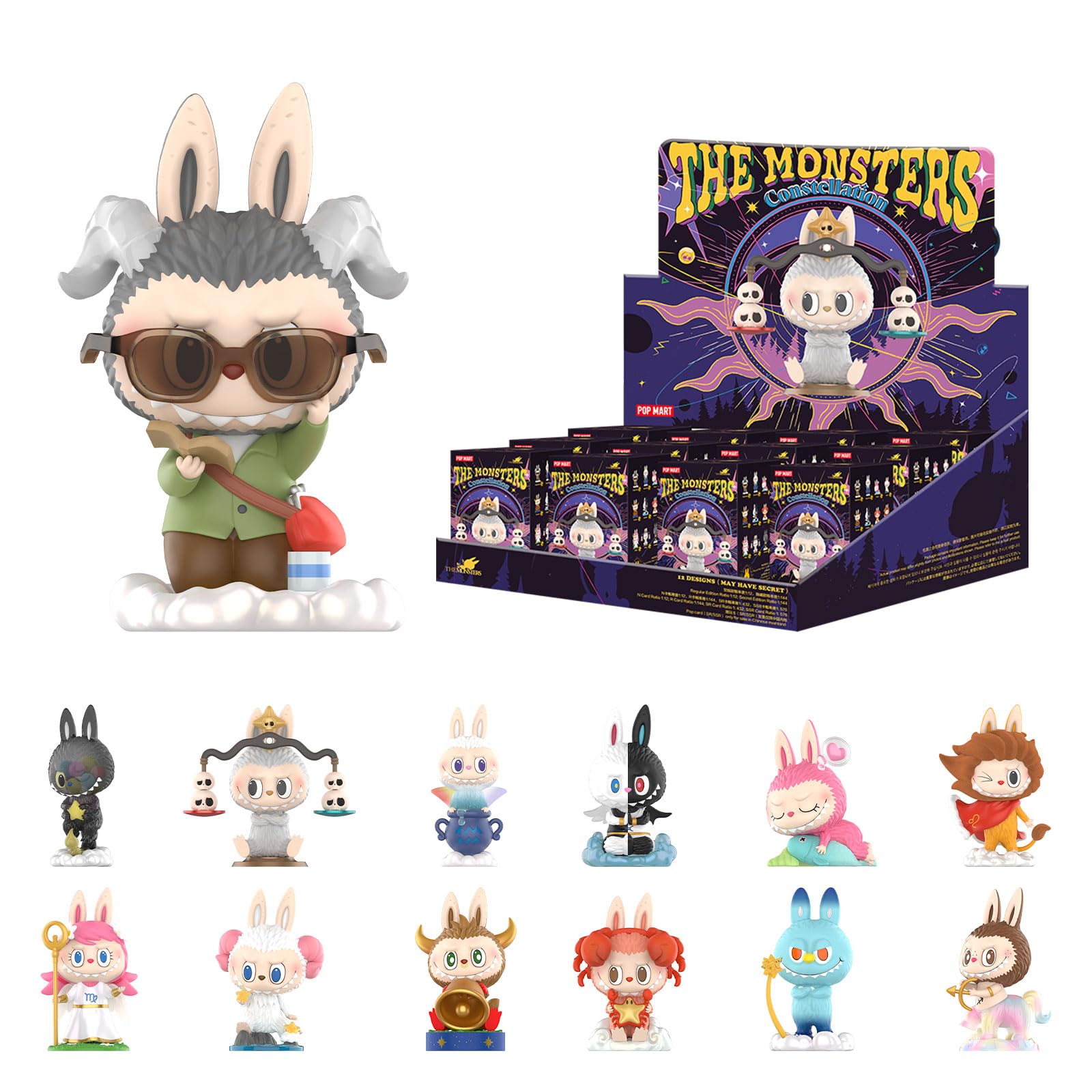 POP MART – THE MONSTERS Constellation Series | Labubu (9 cm)