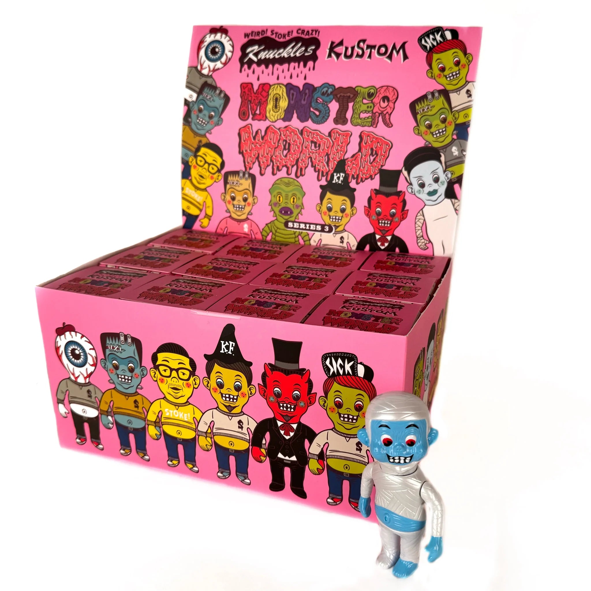 Headlock Studio – Monster World Series 3 (Mini Sofubi) 1 pieza blindbox