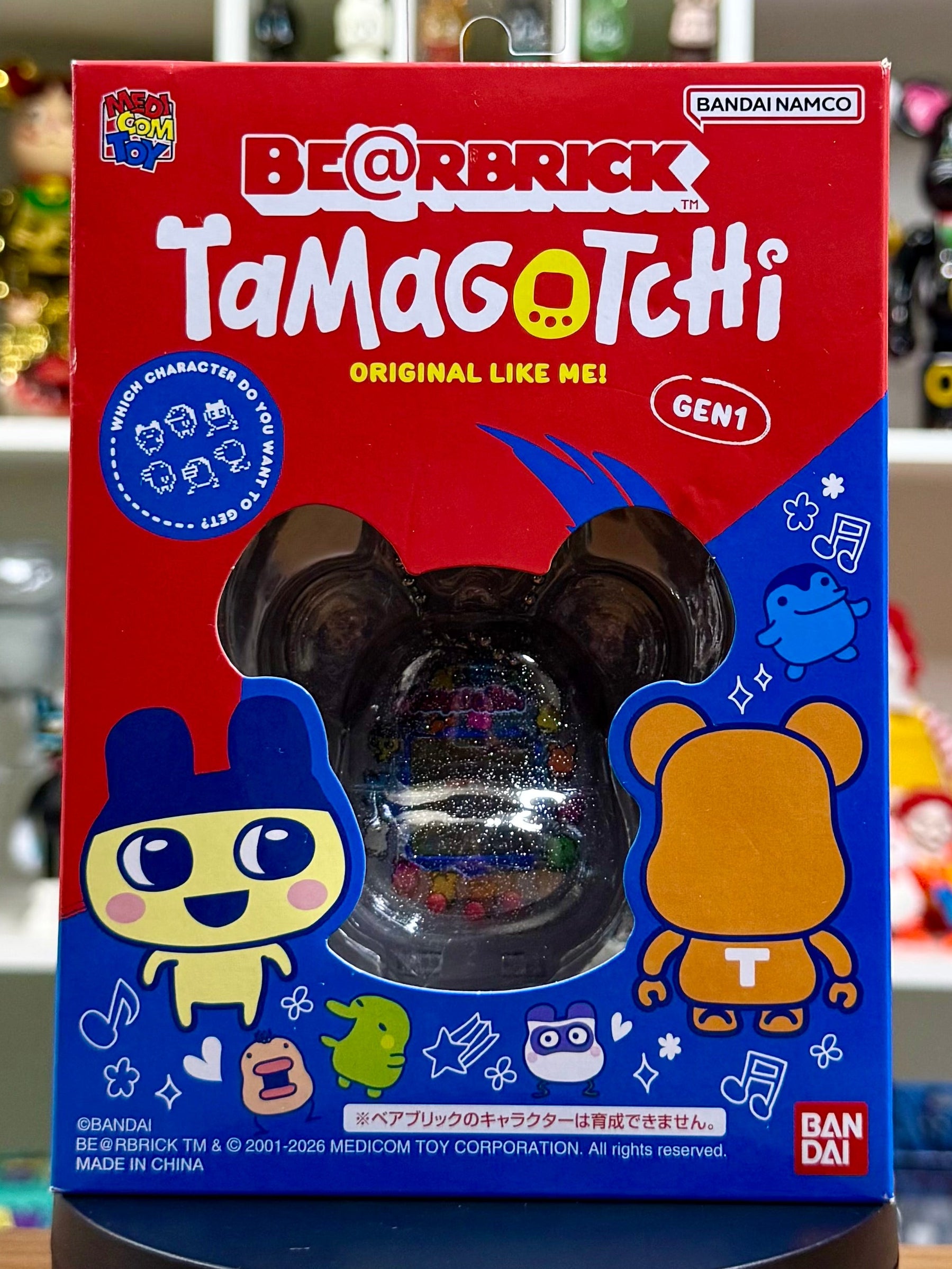 BE@RBRICK × Tamagotchi GEN 1 (Original Like Me!) – Medicom Toy × Bandai Namco