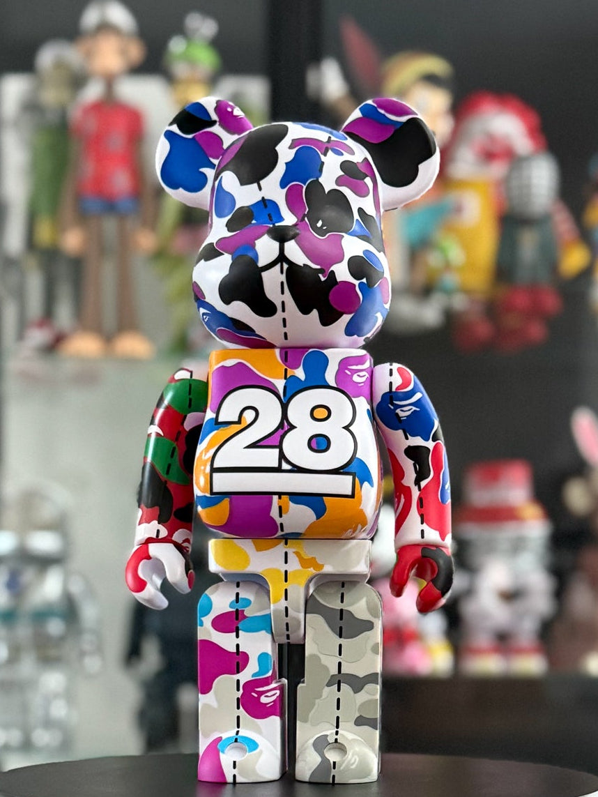 BE@RBRICK BAPE Camo 28th Anniversary #2 400%