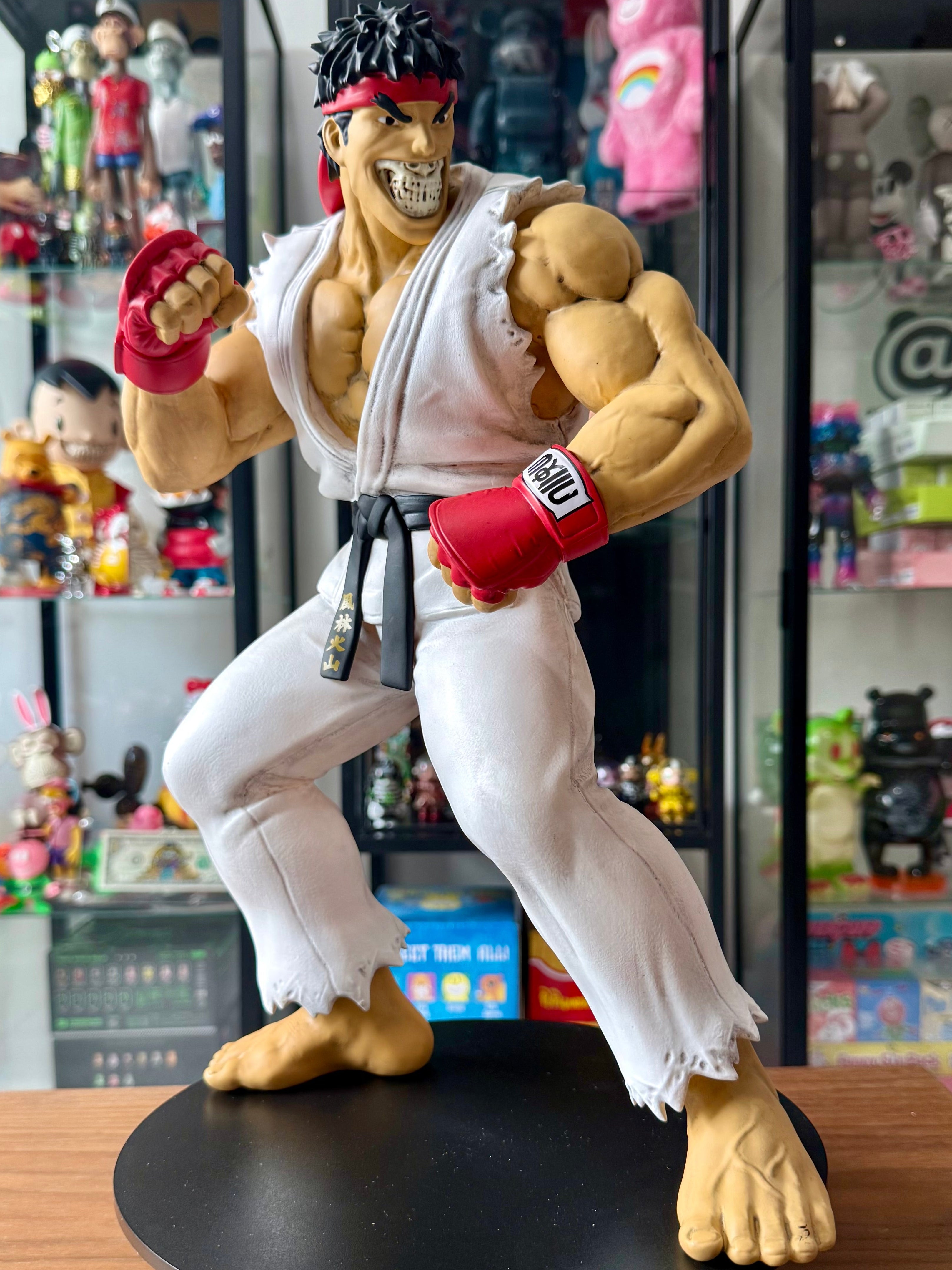 Ron English × MINDstyle × Capcom – RYU GRIN (Street Fighter, 15")