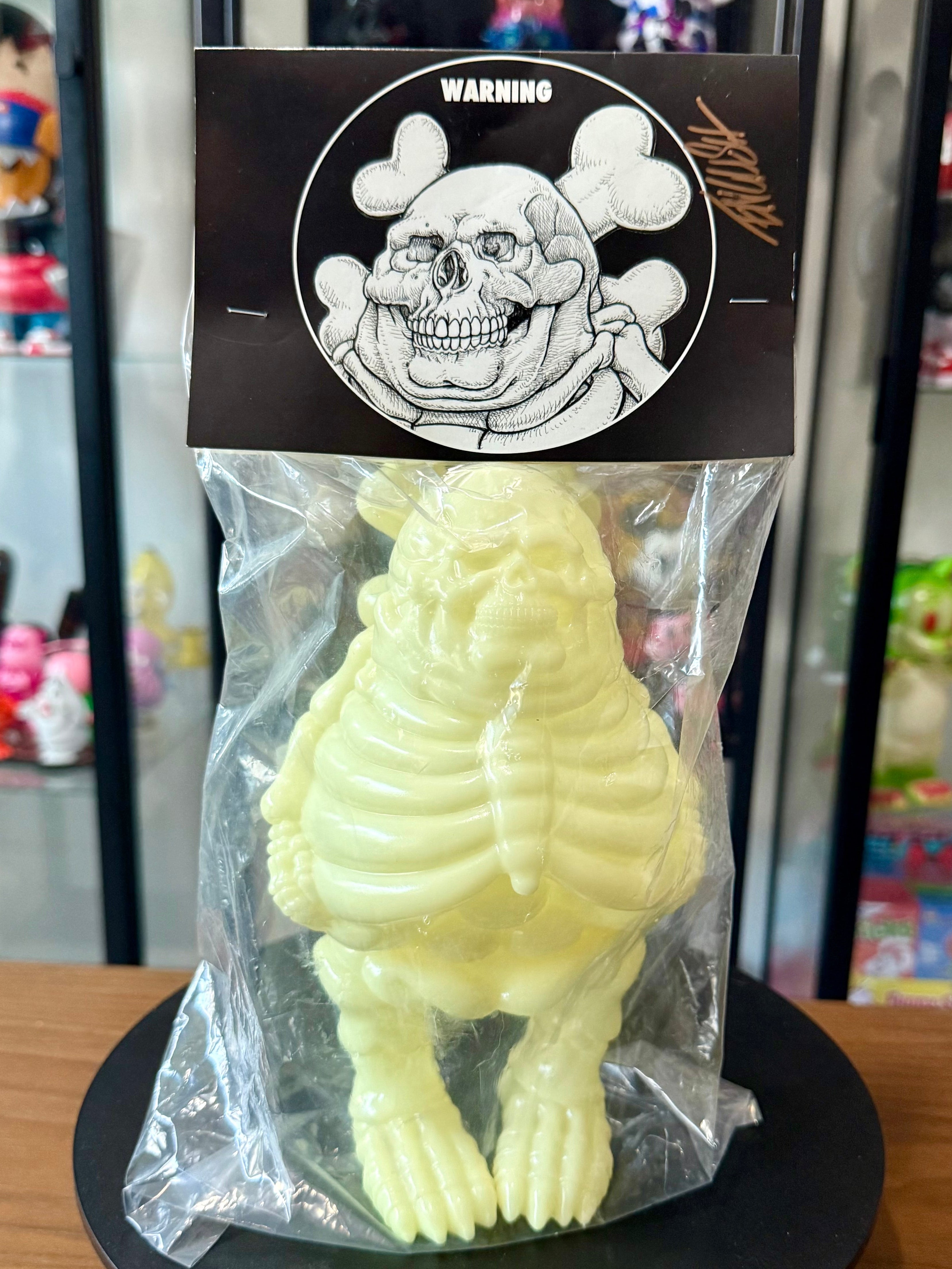 Ron English × BlackBook Toy – Big Boner (GID, SDCC 2013) FIRMADO