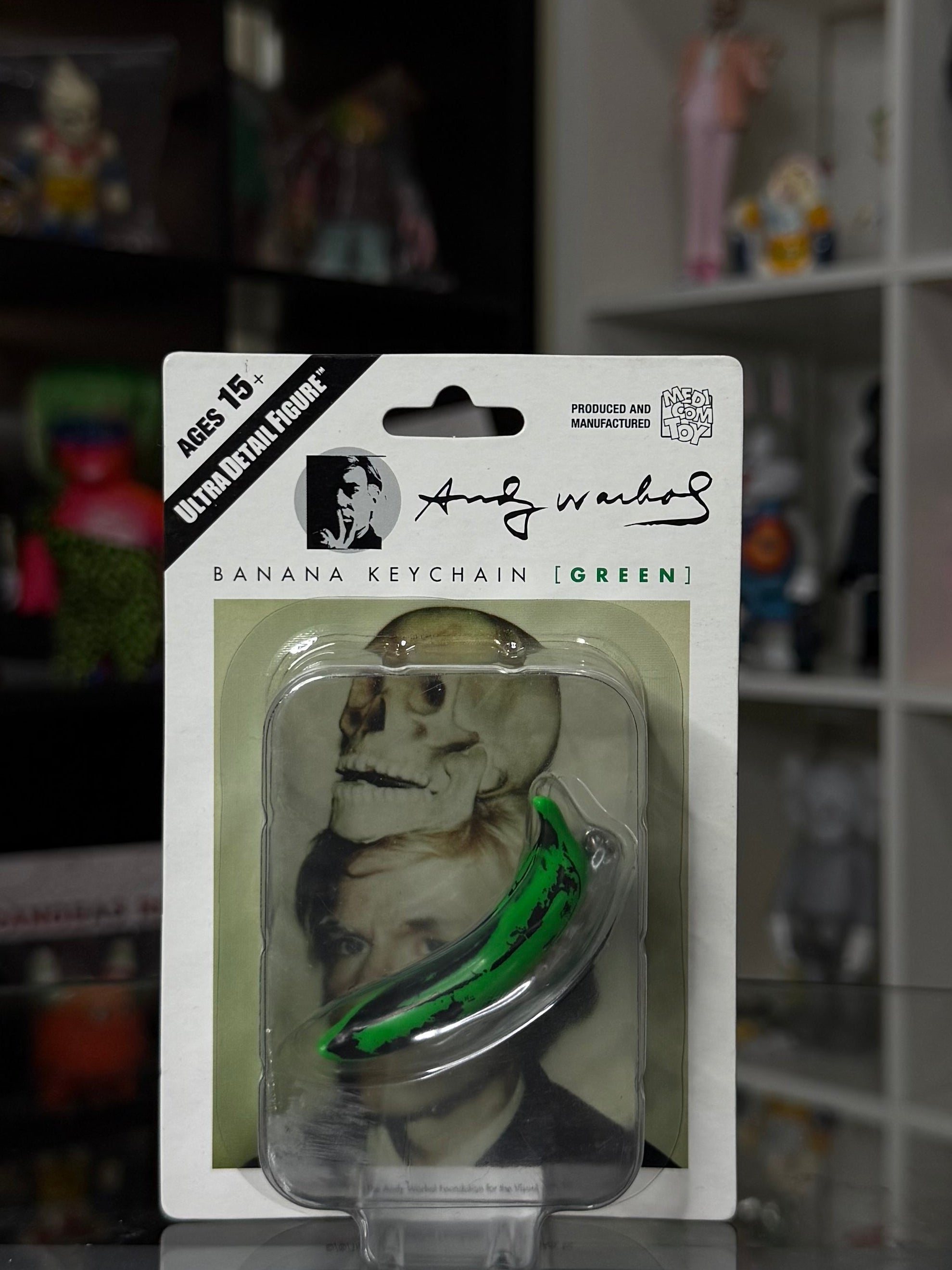 Medicom Toy x Andy Warhol Foundation – Banana Keychain