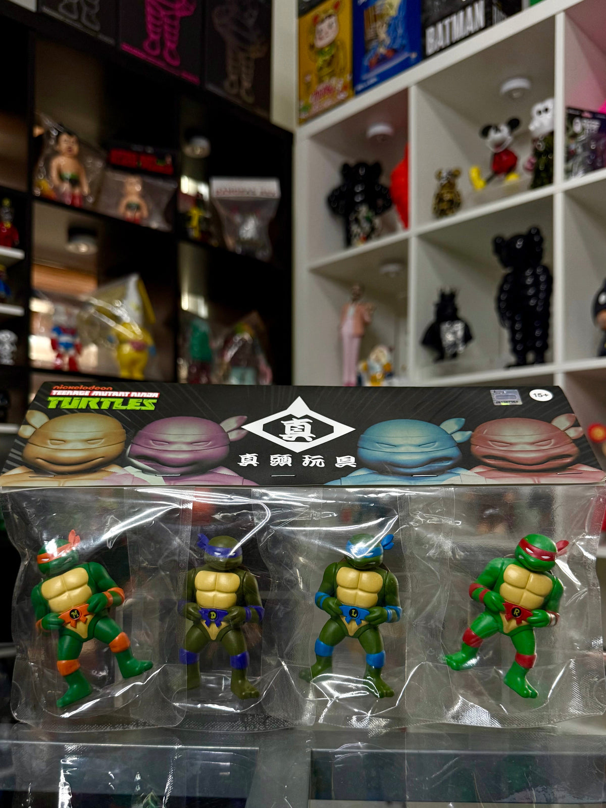 Real×HEAD × TMNT – Teenage Mutant Ninja Turtles | Set of 4 Sofubi