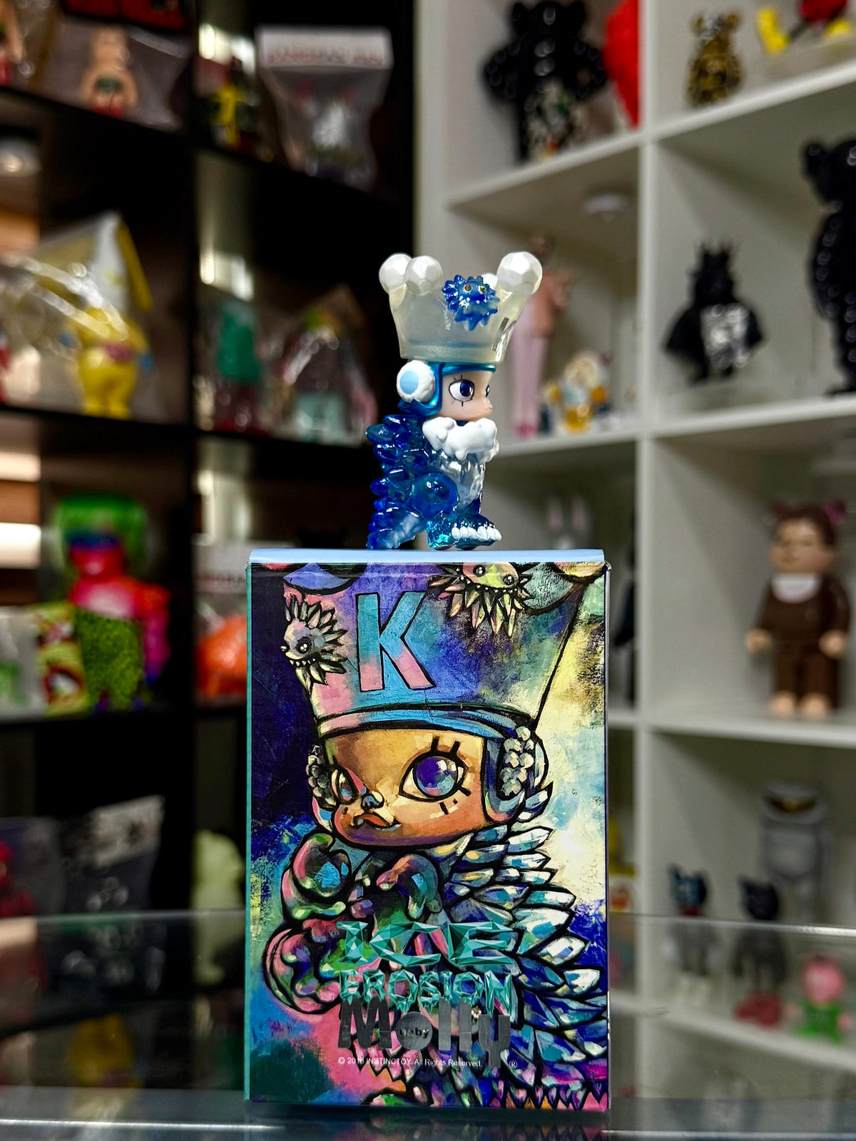 KENNYSWORK × INSTINCTOY – Baby Ice Erosion Molly | Kenny Wong