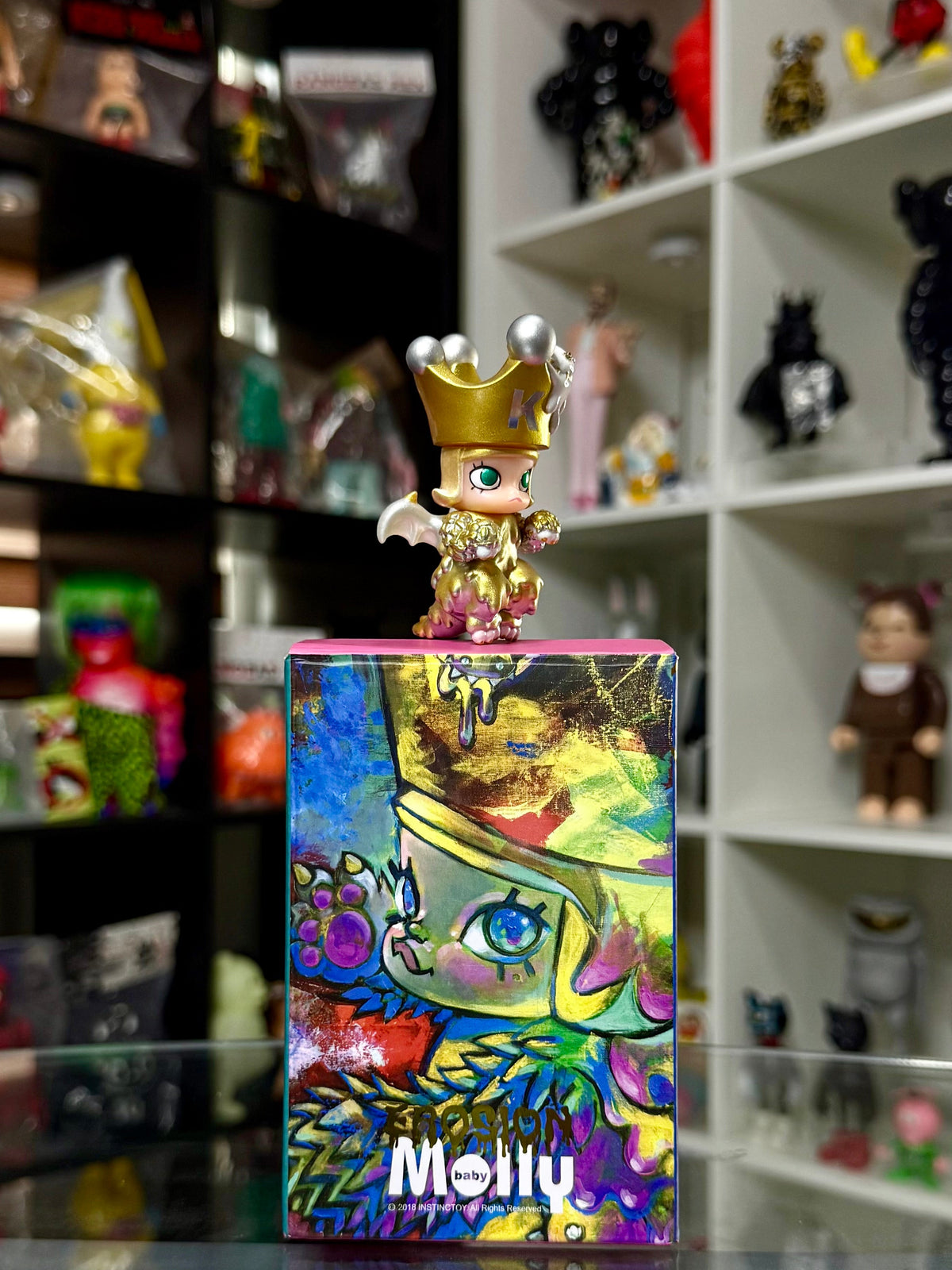KENNYSWORK × INSTINCTOY – Baby Erosion Molly Golden | Kenny Wong