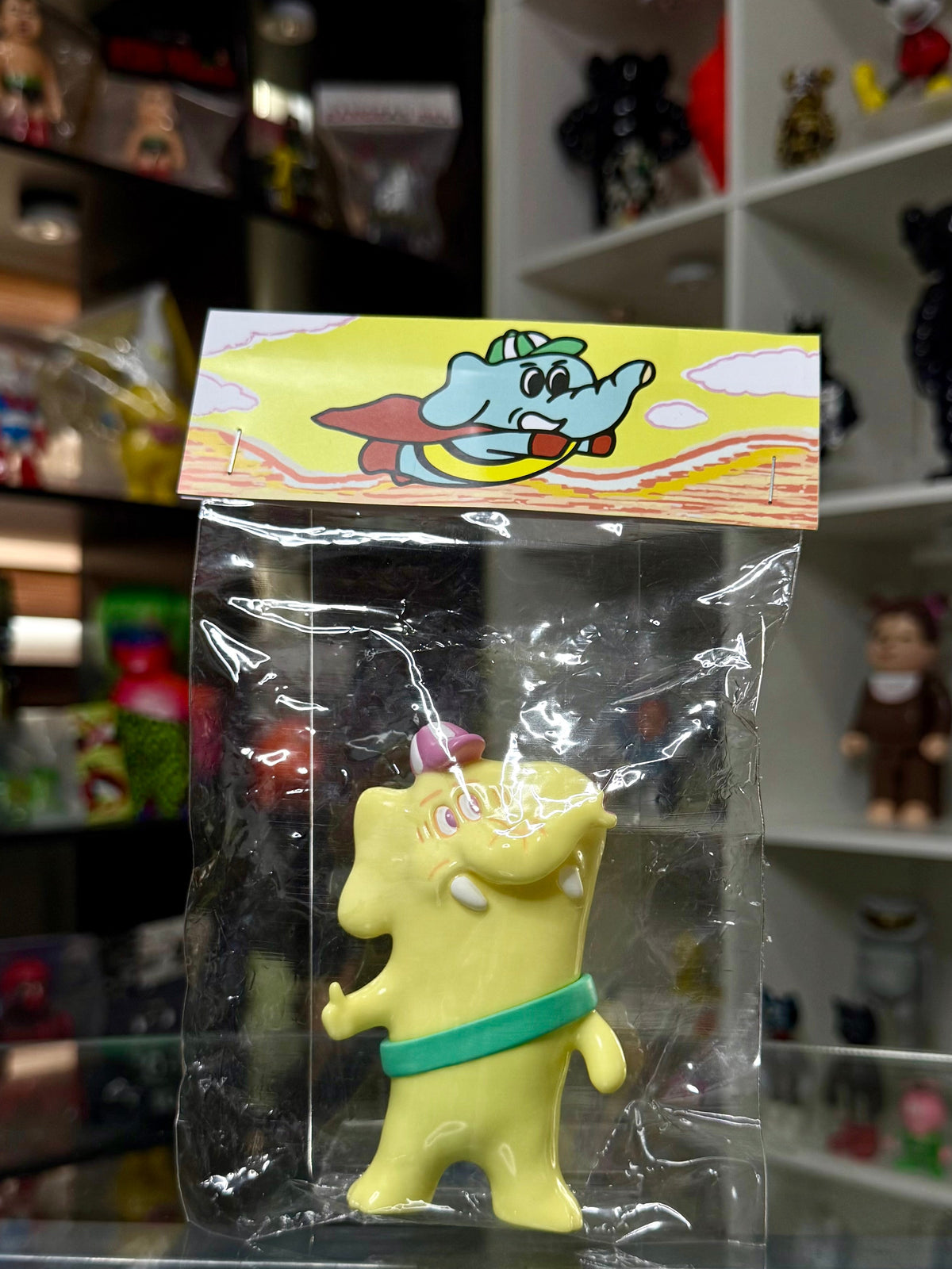 COOKIE DOG × STONEVIBE – VIVI Elephant 2nd Edition | Soft Vinyl 11 cm