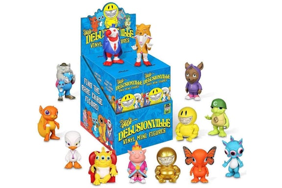 Ron English – Delusionville Minis (Set Completo 12/12)